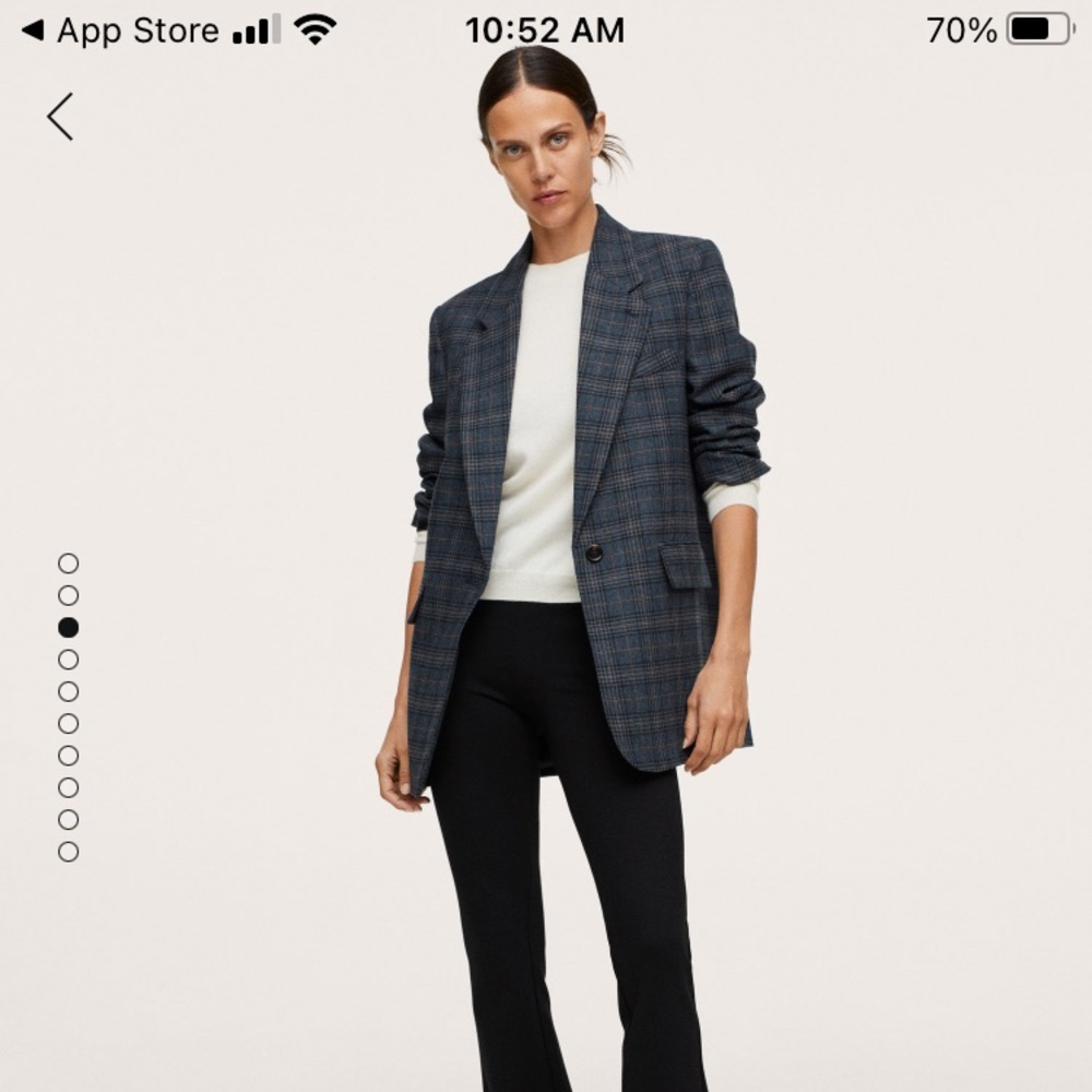 MANGO oversized blazer, women’s small